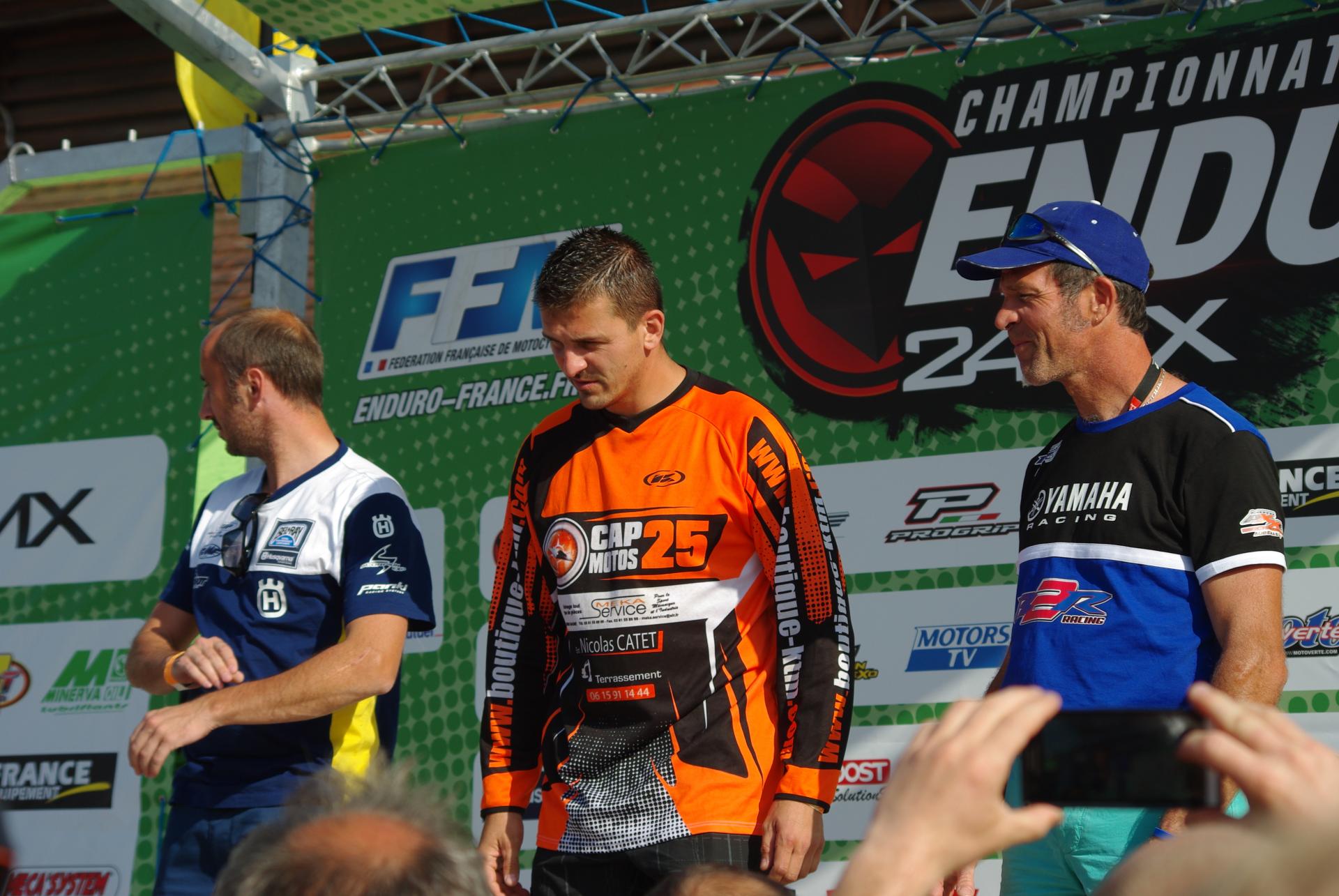 podium vétérans