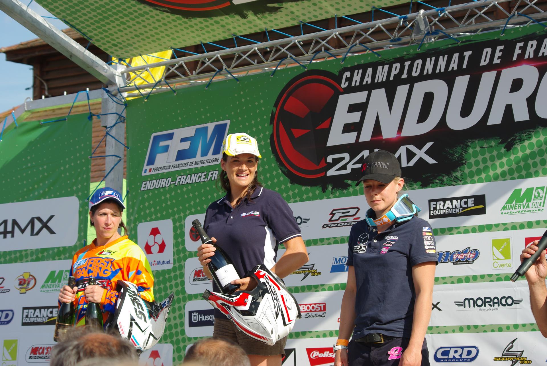 Podium féminins