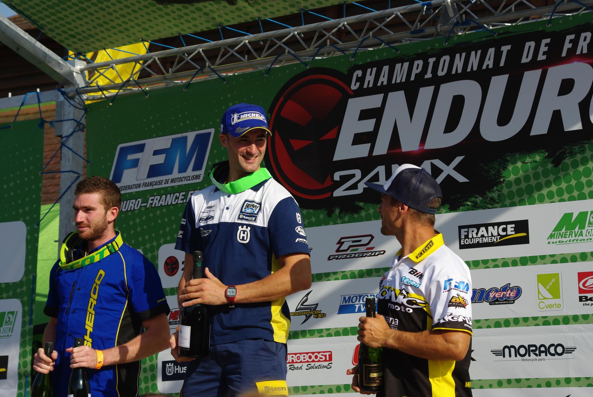 Podium E2: Renet, Larrieux,