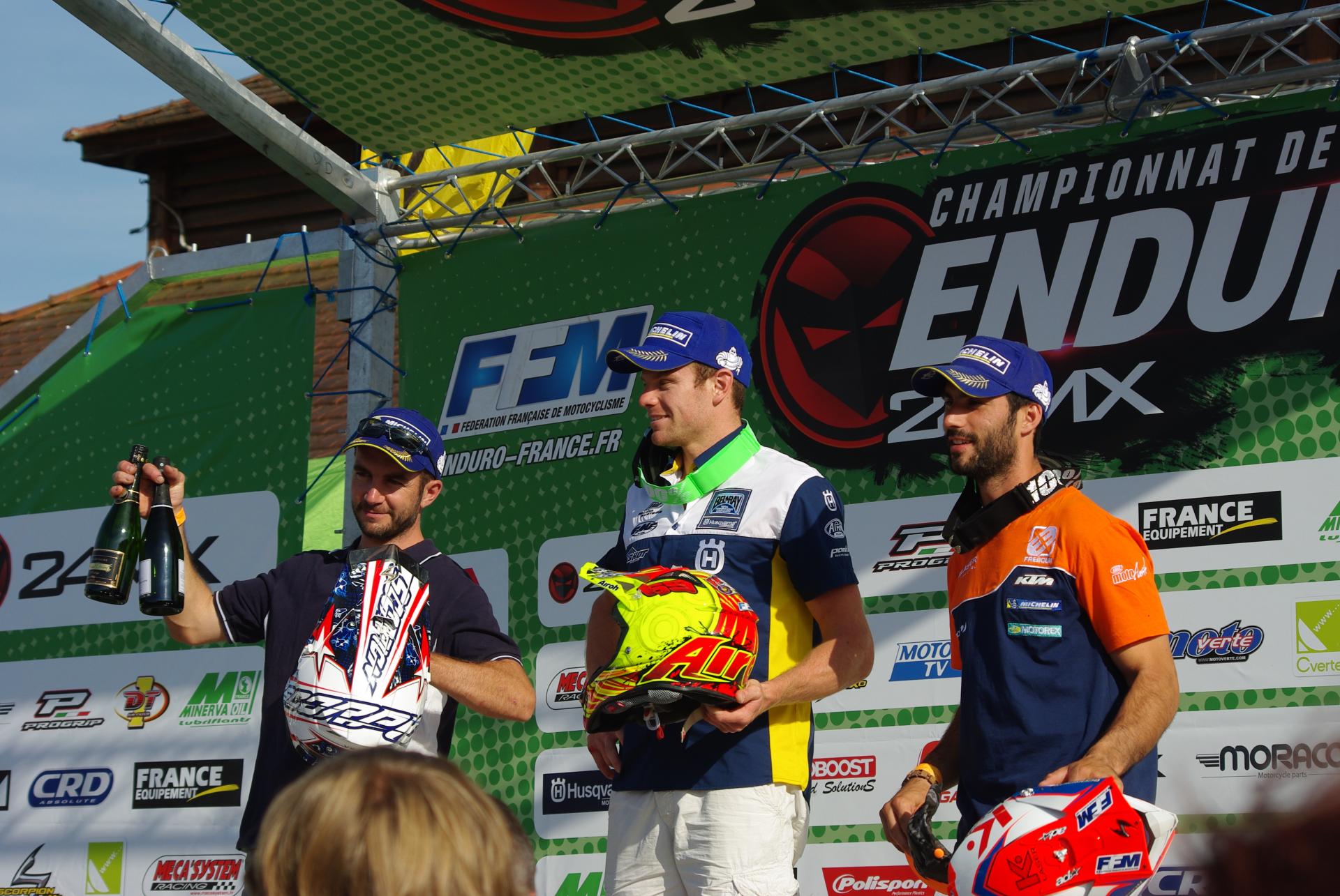 Podium E3: Bellino, Albepart, Joly